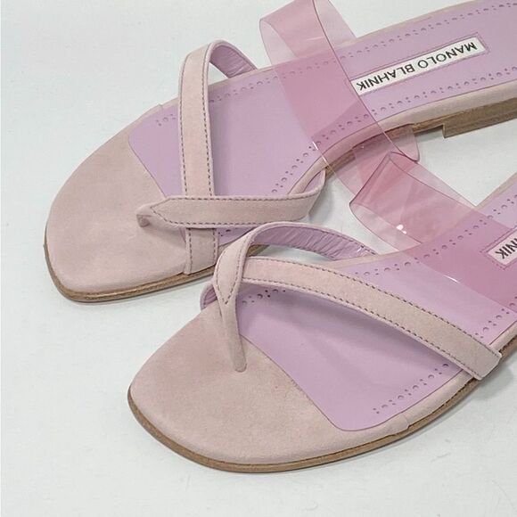 Manolo Blahnik Susina Suede Sandals size 36 - Picture 5 of 11